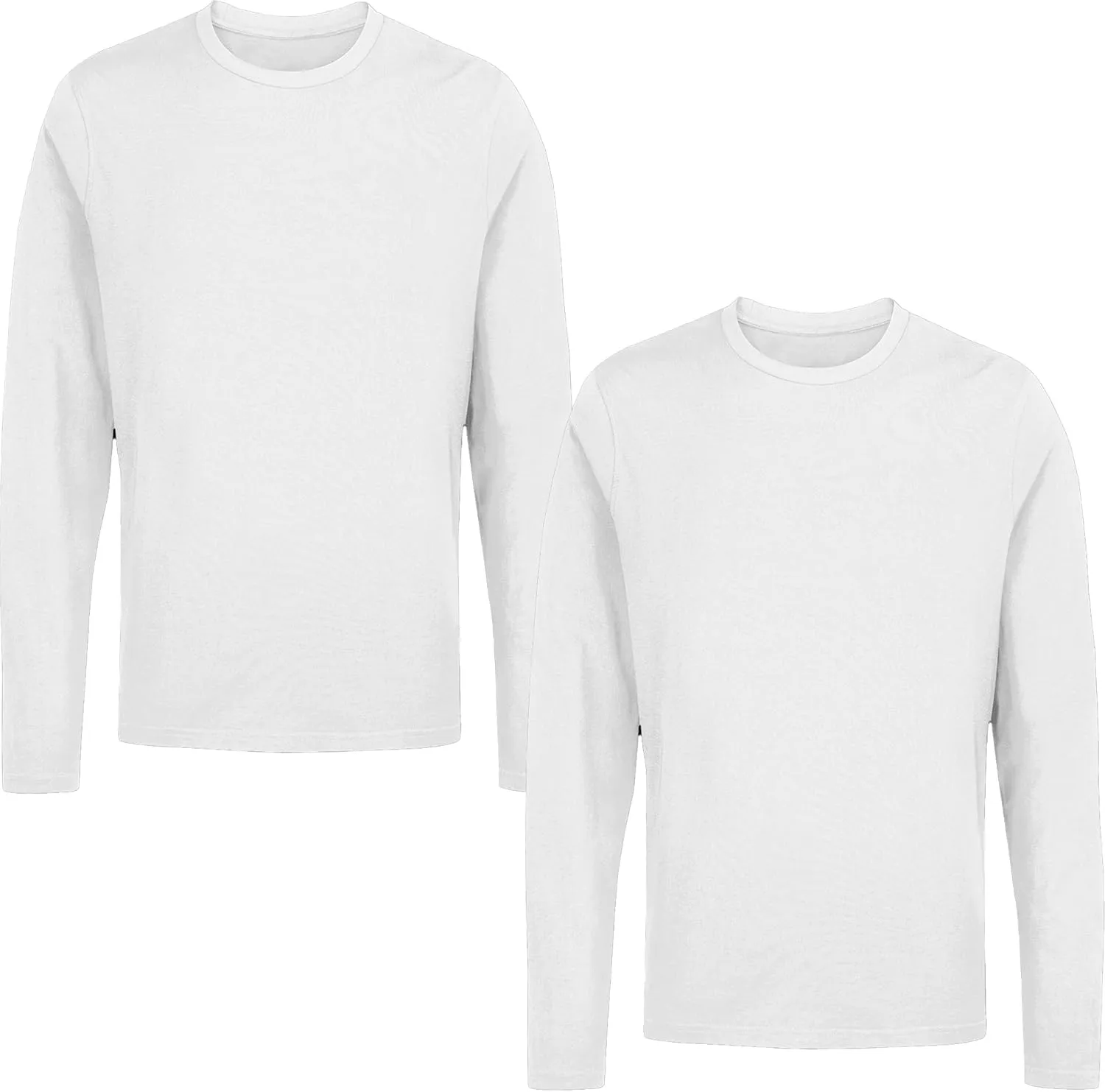 123 Bear Infant and Toddler Long-Sleeve Cotton Spandex Crewneck T-Shirt