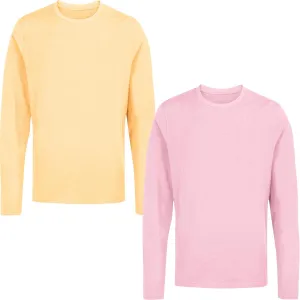 123 Bear Infant and Toddler Long-Sleeve Cotton Spandex Crewneck T-Shirt