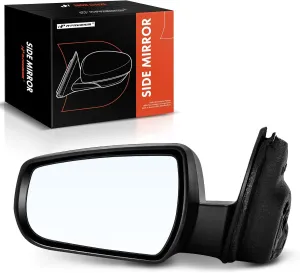 A-Premium Driver Side Power Door Mirror - Compatible with Chevrolet Malibu 2013-2015, Malibu Limited 2016 - Heated Non-Folding Black Outside Rear View Mirror w/Turn Signal - Replace# 22860542
