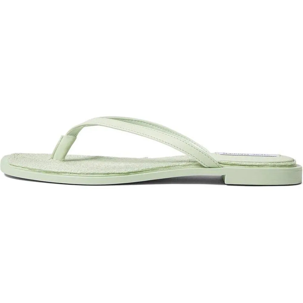 Abela Mint Flat Thong Sandals