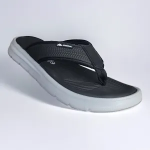 ADDA TIME01 BLACK/GREY Men's Slipper/Chapple/Flip flop