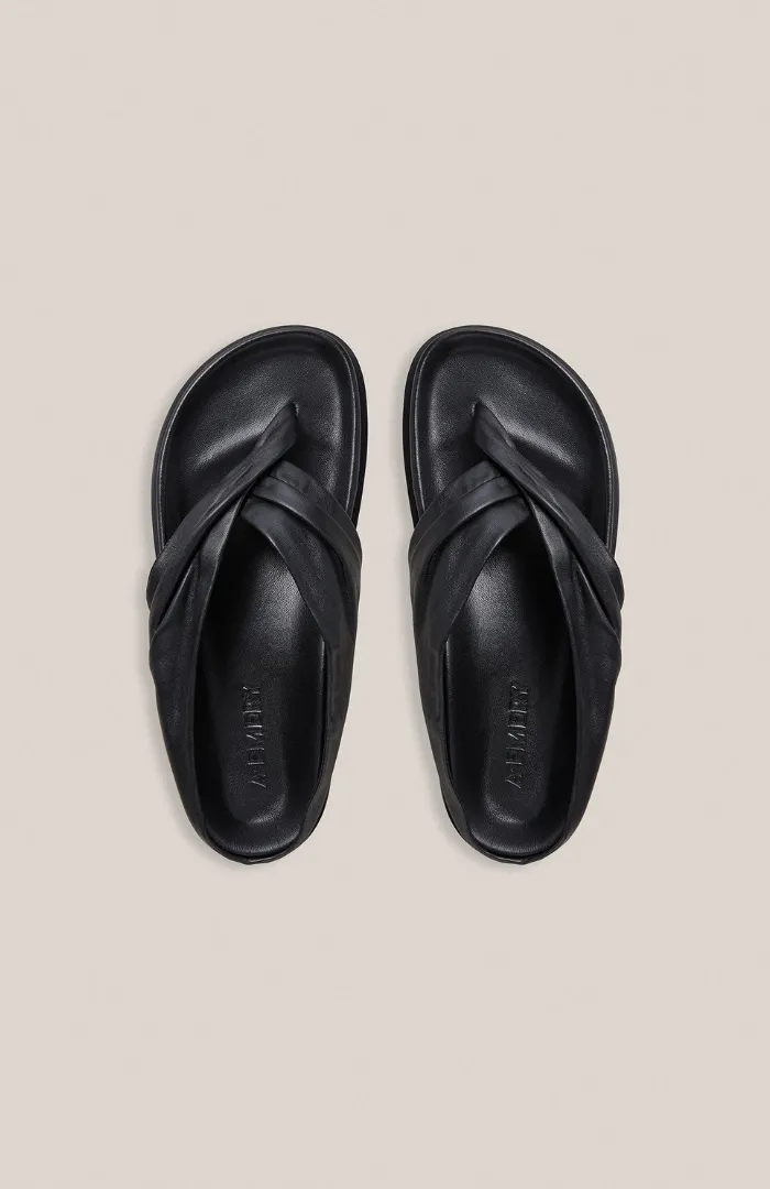 A.Emery Black The Shaw Sandal
