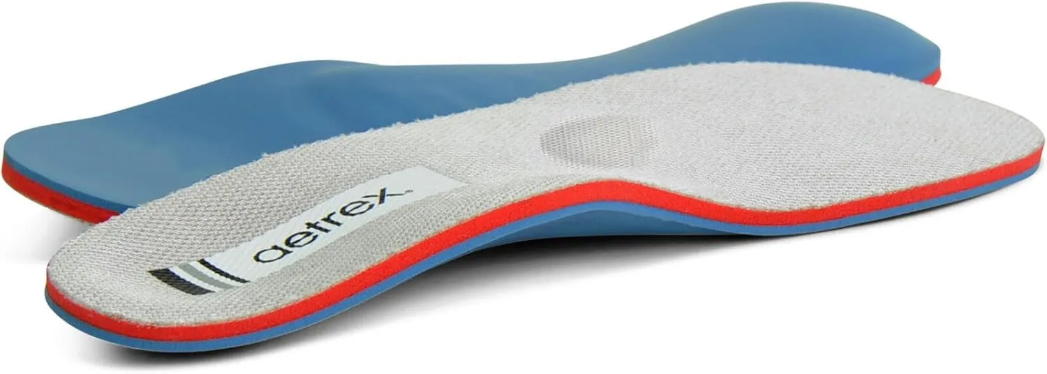 Aetrex Men's Orthotics for Metatarsalgia Memory Foam Shoe Inserts Men - Arch Support Plantar Fasciitis Insoles Men