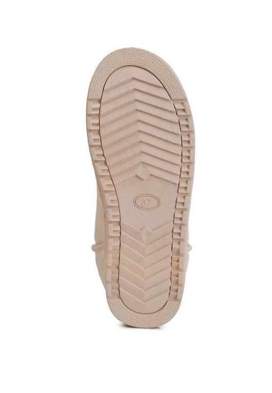 Ankle Flat Winter Booties