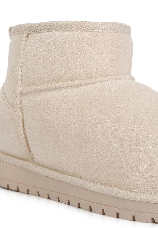 Ankle Flat Winter Booties