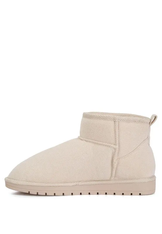 Ankle Flat Winter Booties