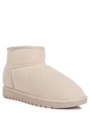 Ankle Flat Winter Booties