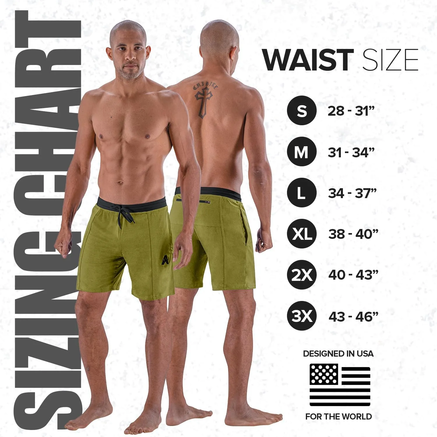 Anthem Athletics Evolflex Workout Shorts for Men 5" 7" 9" Inch Inseam Options Men's Athletic Gym Fitness & Running Short