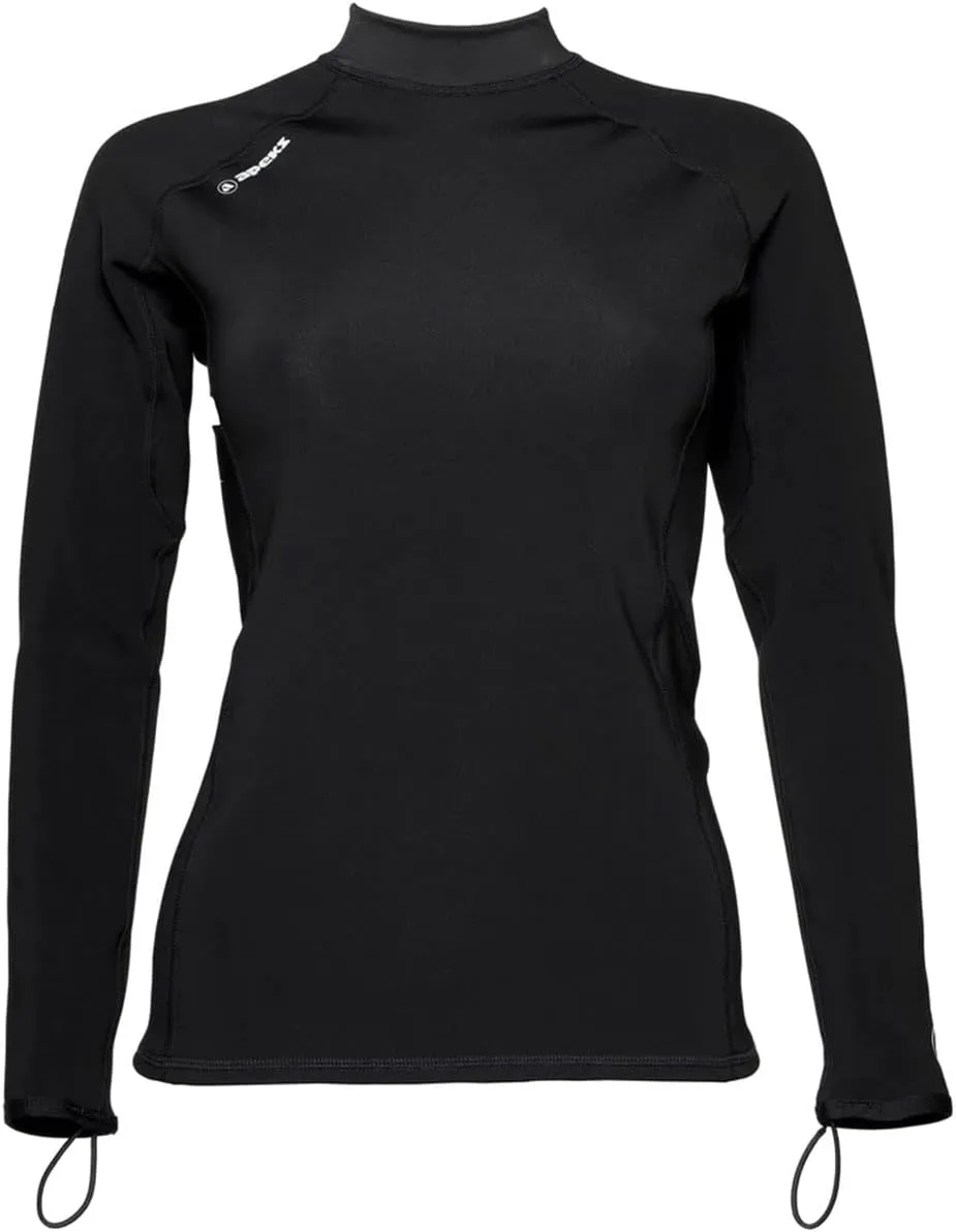 Apeks ThermiQ Carbon Long Sleeve Top for Women - X-Small