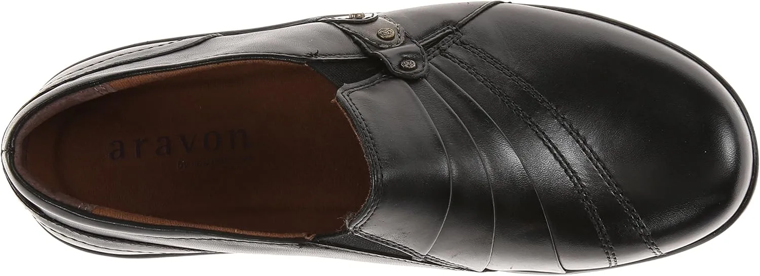 Aravon Women's Danielle-AR Flat