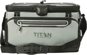 Arctic Zone Titan Deep Freeze Cooler - Zipperless Hardbody Cooler - Small & Large Capacity- Beach & Camping Cooler - Deep Freeze Insulation, HardBody Liner, and SmartShelf