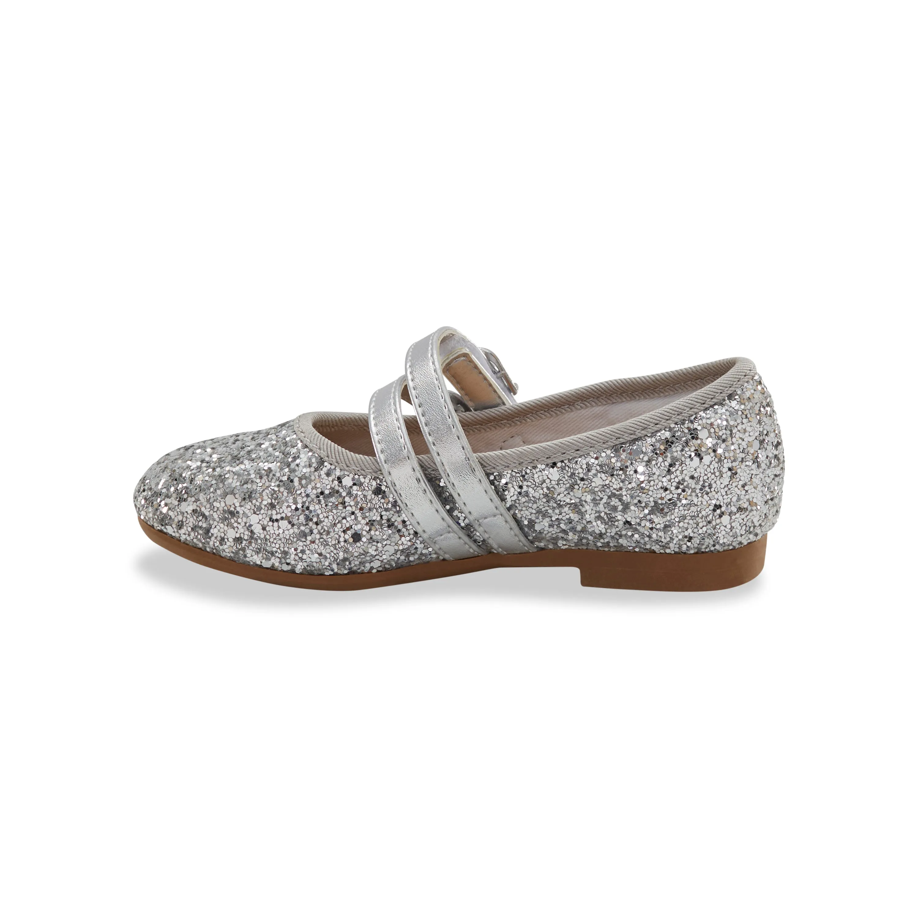 Avril Ballet Flat - Little Kid Silver