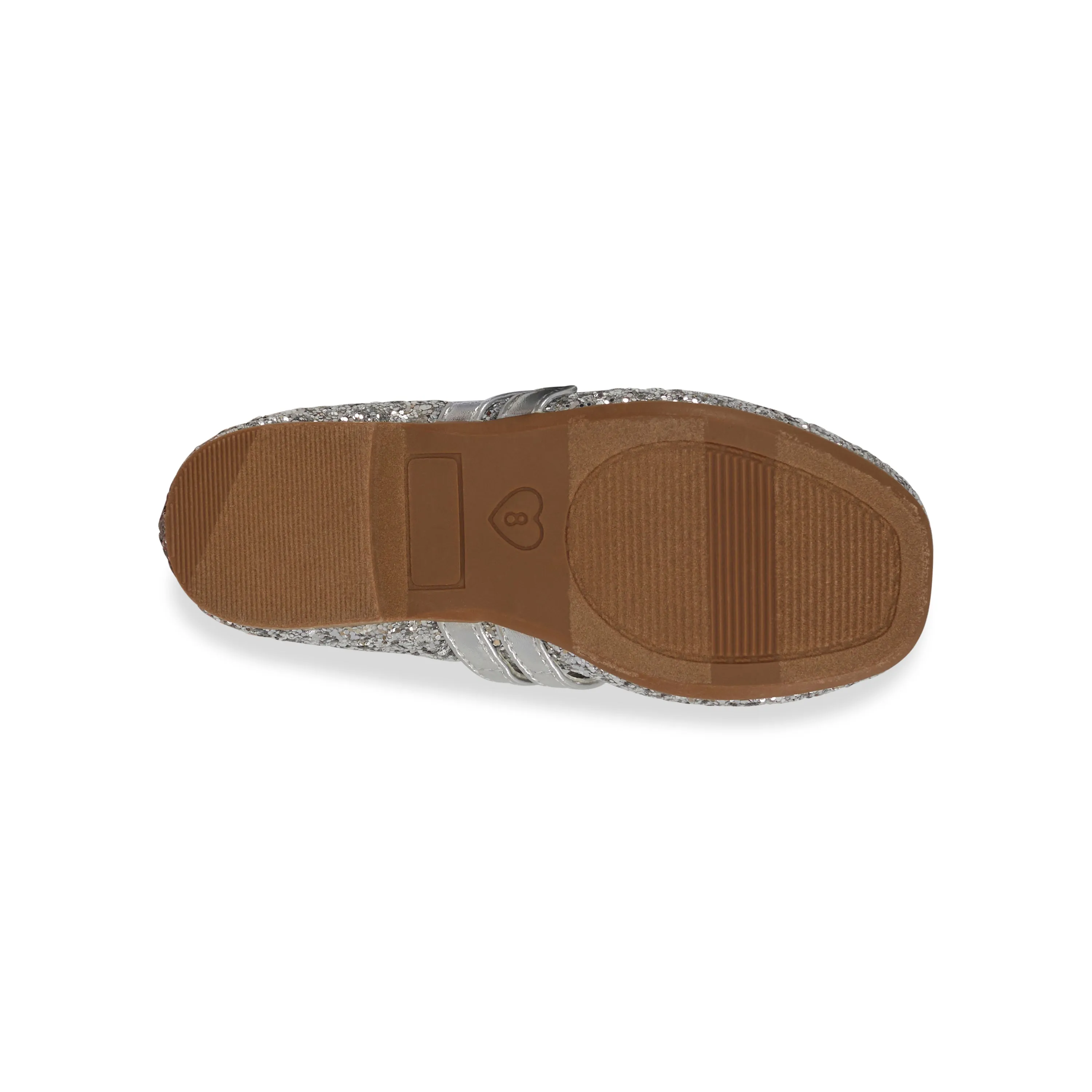 Avril Ballet Flat - Little Kid Silver