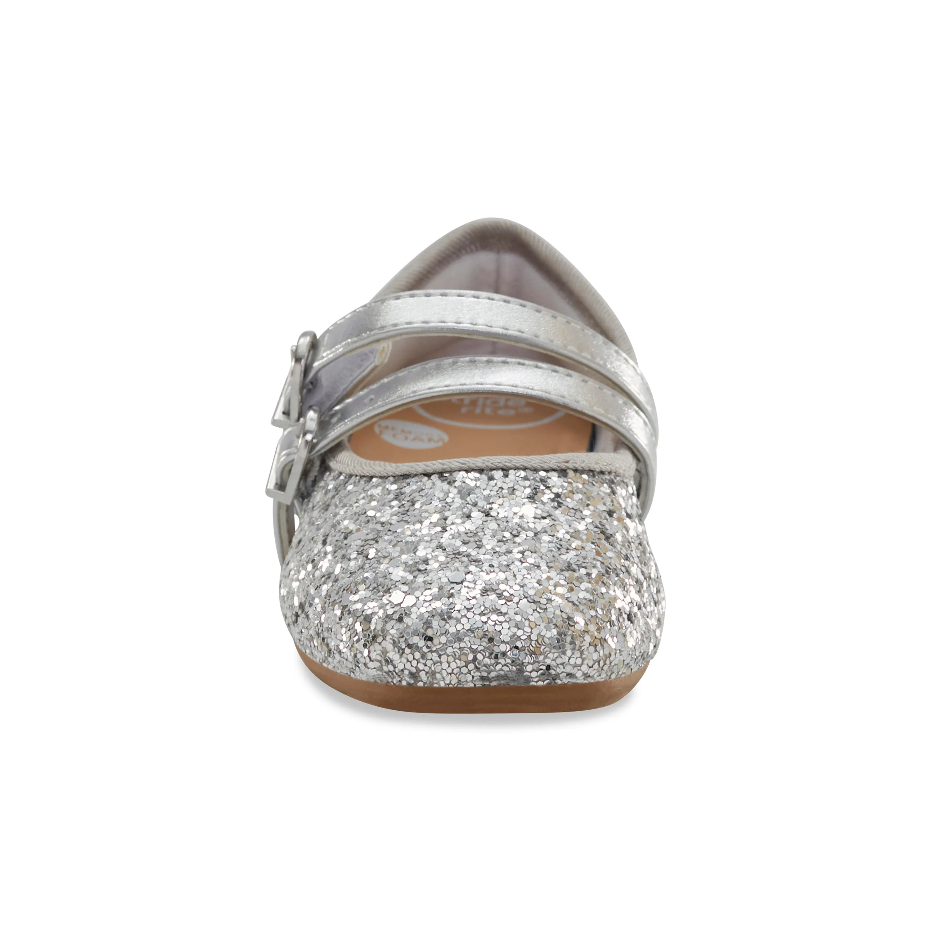 Avril Ballet Flat - Little Kid Silver