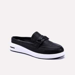 Azelya Black Casual Mule Pumps 0431378