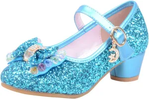 Baby Girls' Sandals Summer Bling Pearl Crystal Butterfly Princess Dance Dress Shoes Big/Little Kid Single Shoes