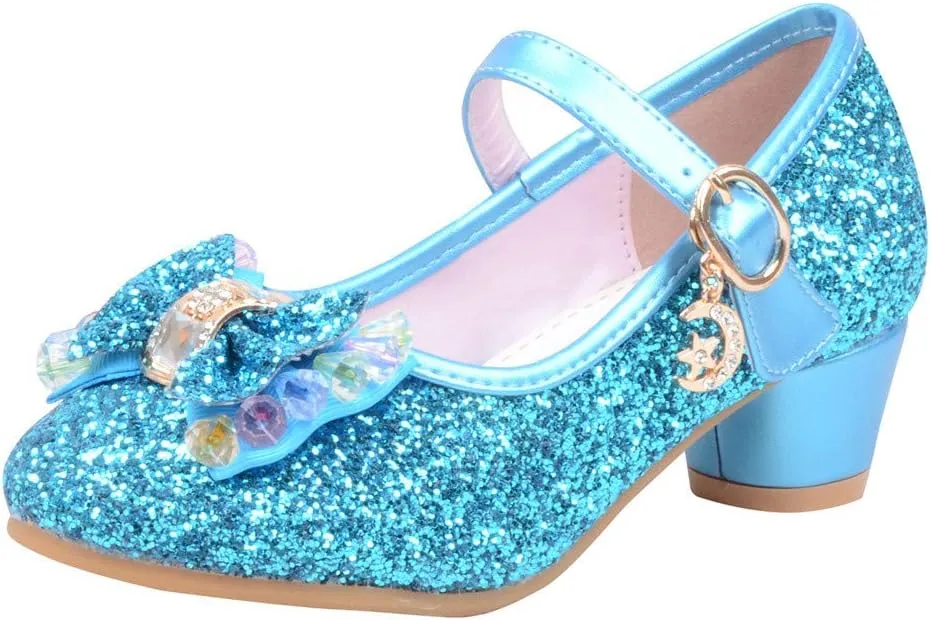 Baby Girls' Sandals Summer Bling Pearl Crystal Butterfly Princess Dance Dress Shoes Big/Little Kid Single Shoes