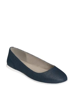 Ballet Comfortable Rave reviews Navy Combo Slip Powerful Flats On Aerosoles Everyday