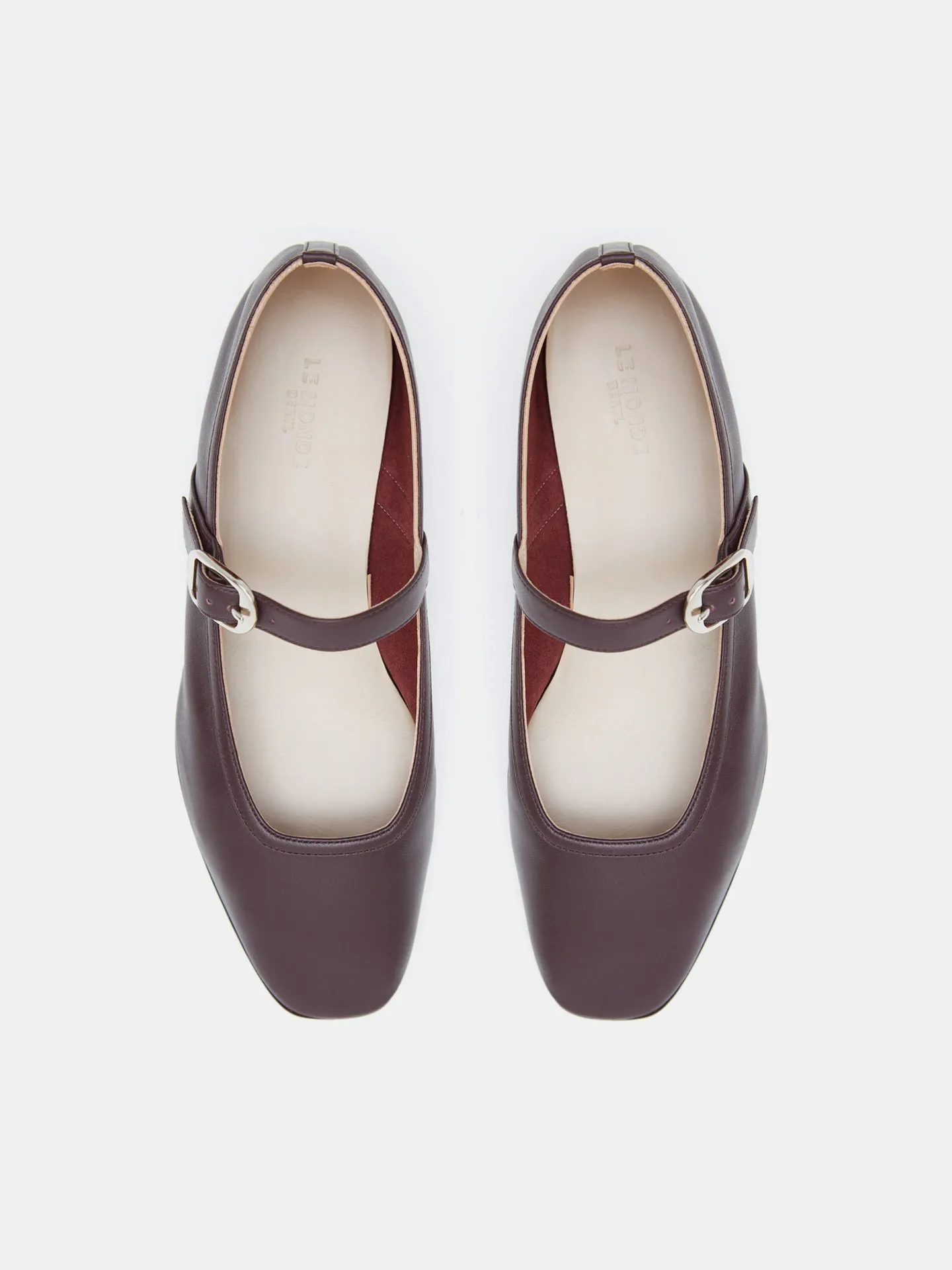 Ballet Mary Jane / Bordeaux Leather