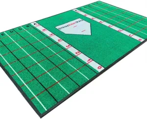 Baseball Softball Hitting Batting Mat | Dual Purpose Instructional Setup, Stance, Stride & Swing Training & Batting Mat | Youth Batter | Stride Right Mats