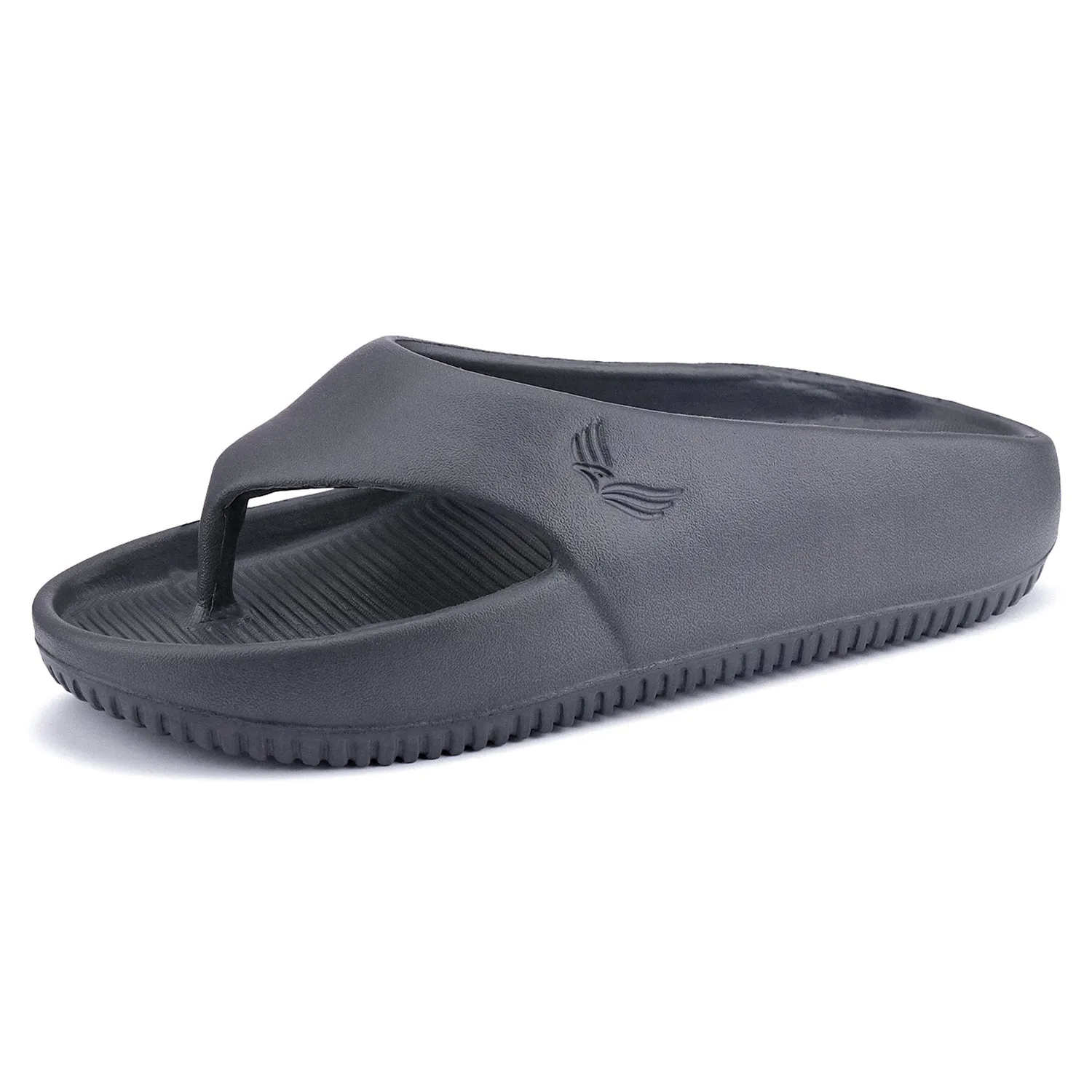 Bersache Extra Soft Classic Casual with  Regular wear with Ultra Soft & Flexibility Technology Flip Flop for Men's & Boy's (6191-Grey)
