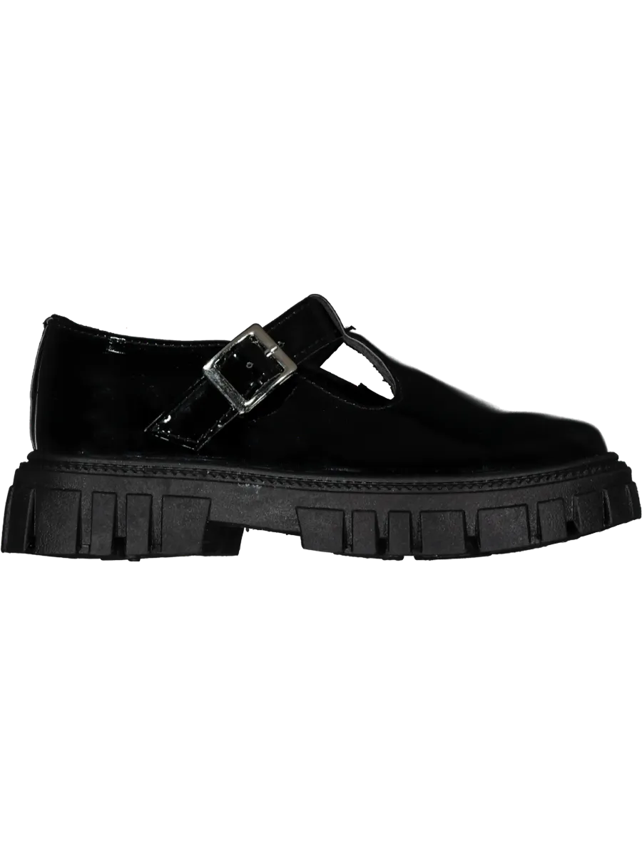 Black Chunky Loafer