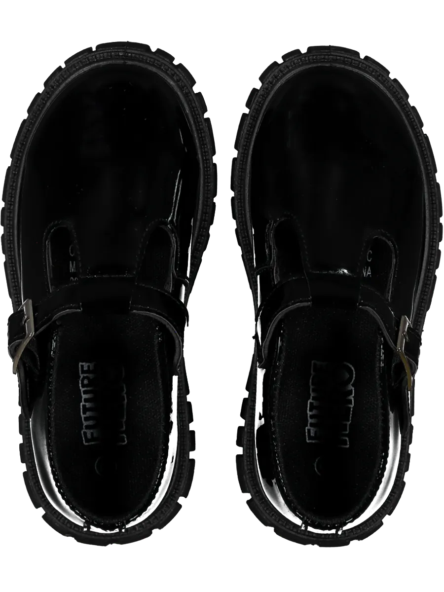 Black Chunky Loafer