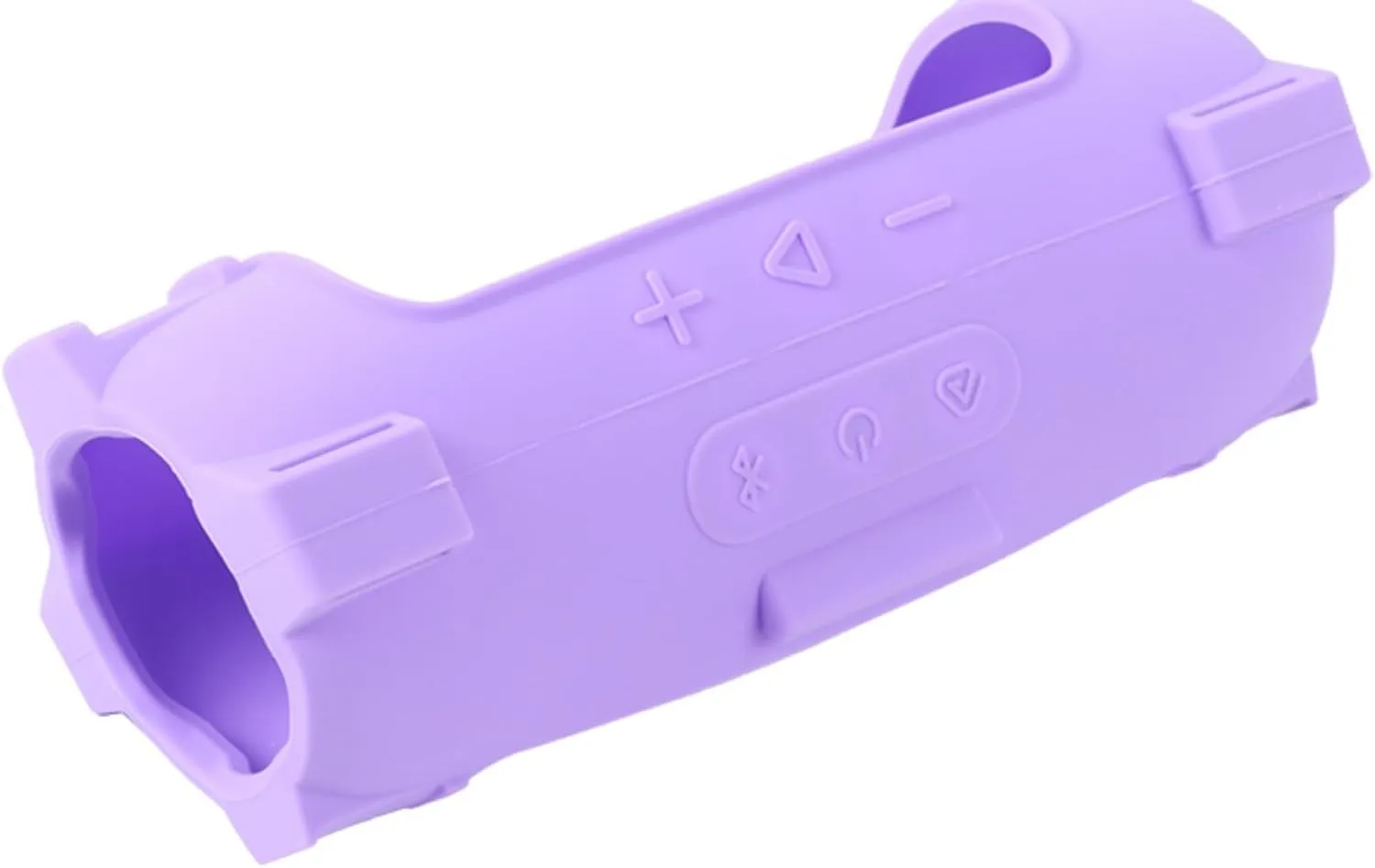 Bluetooth Speaker Silicone Protective Case Carrying Holder for JBL FLIP 7 Speaker Durable Storage Bag Pouch Portable Gel Soft Skin Rubber Cover with Shoulder Strap and 2 Binding Straps