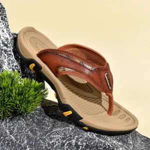 Breathable and comfortable flat outdoor sandals for men