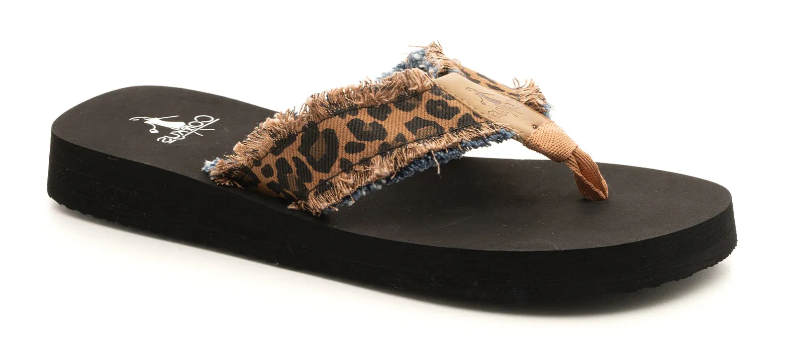 Brown Corkys Leopard Fringe Chill Out Secret sale Easy tracking