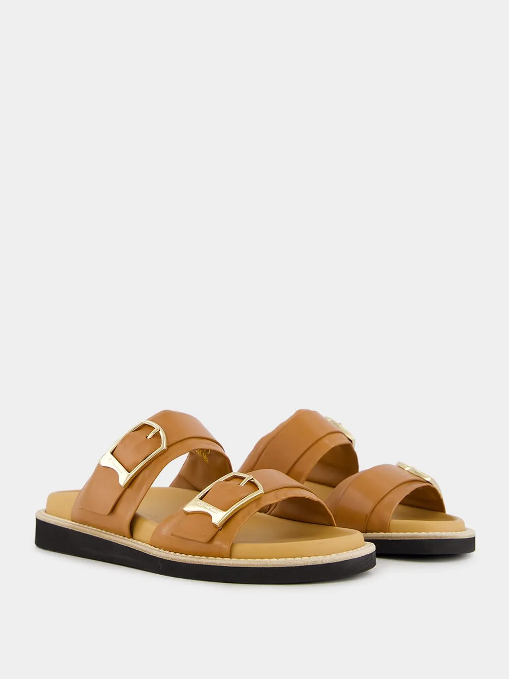 Brown Leather Sandals