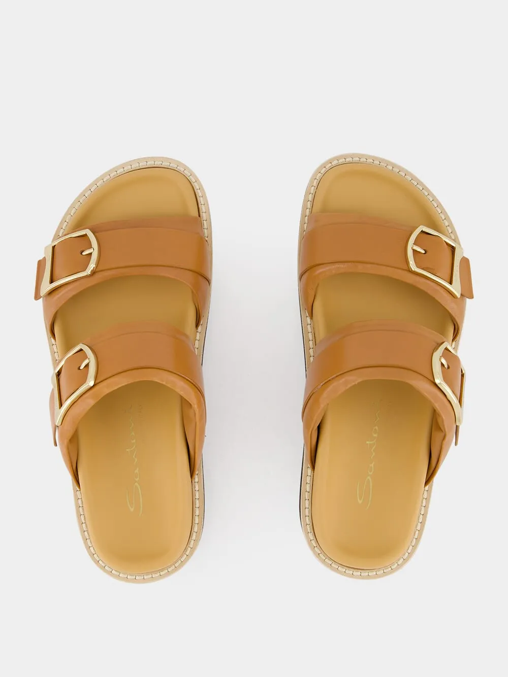 Brown Leather Sandals