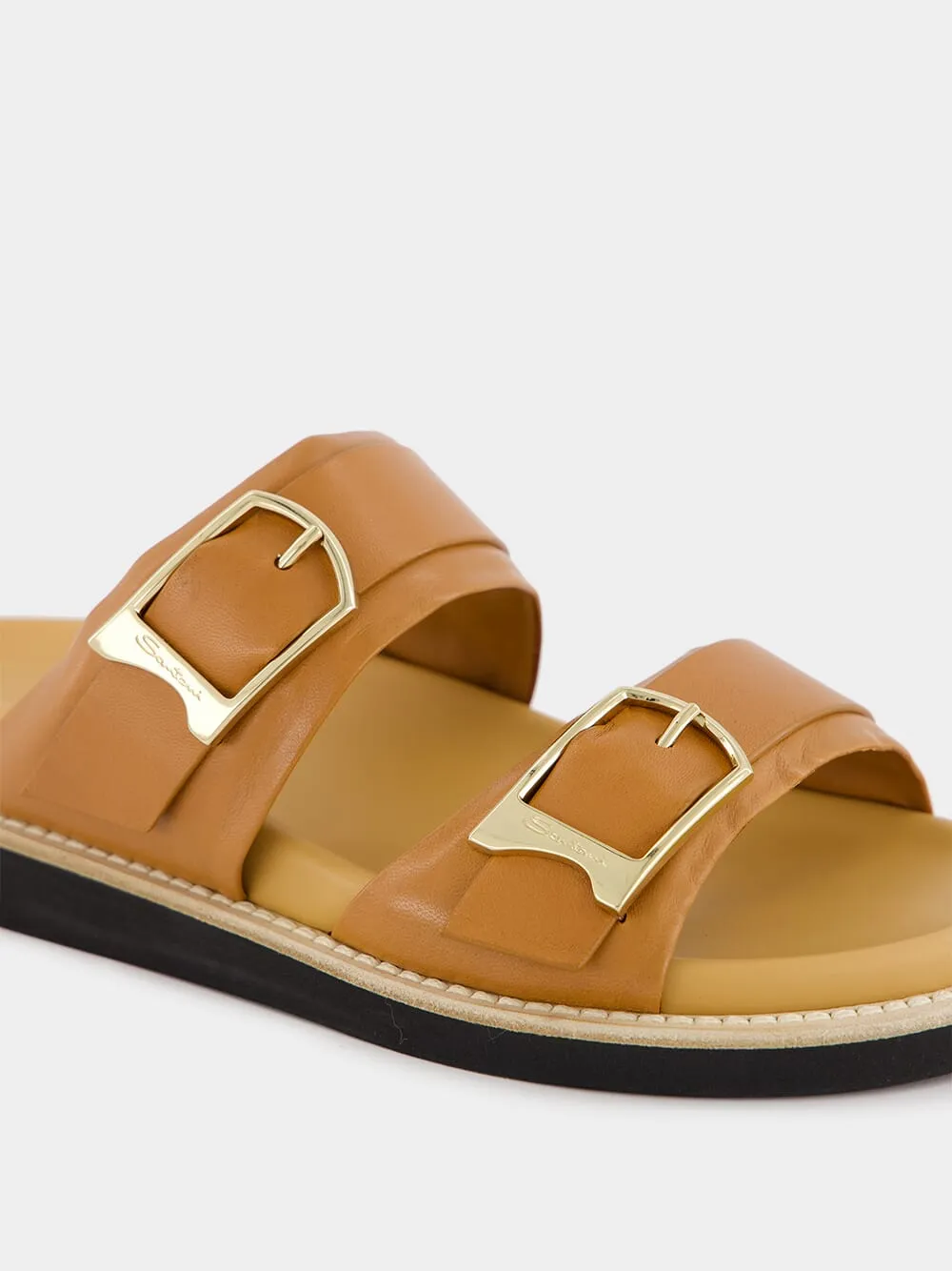 Brown Leather Sandals