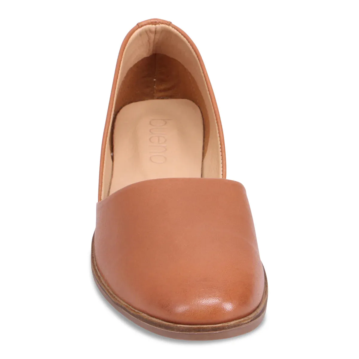 Bueno AXEL Flat in Dark Tan