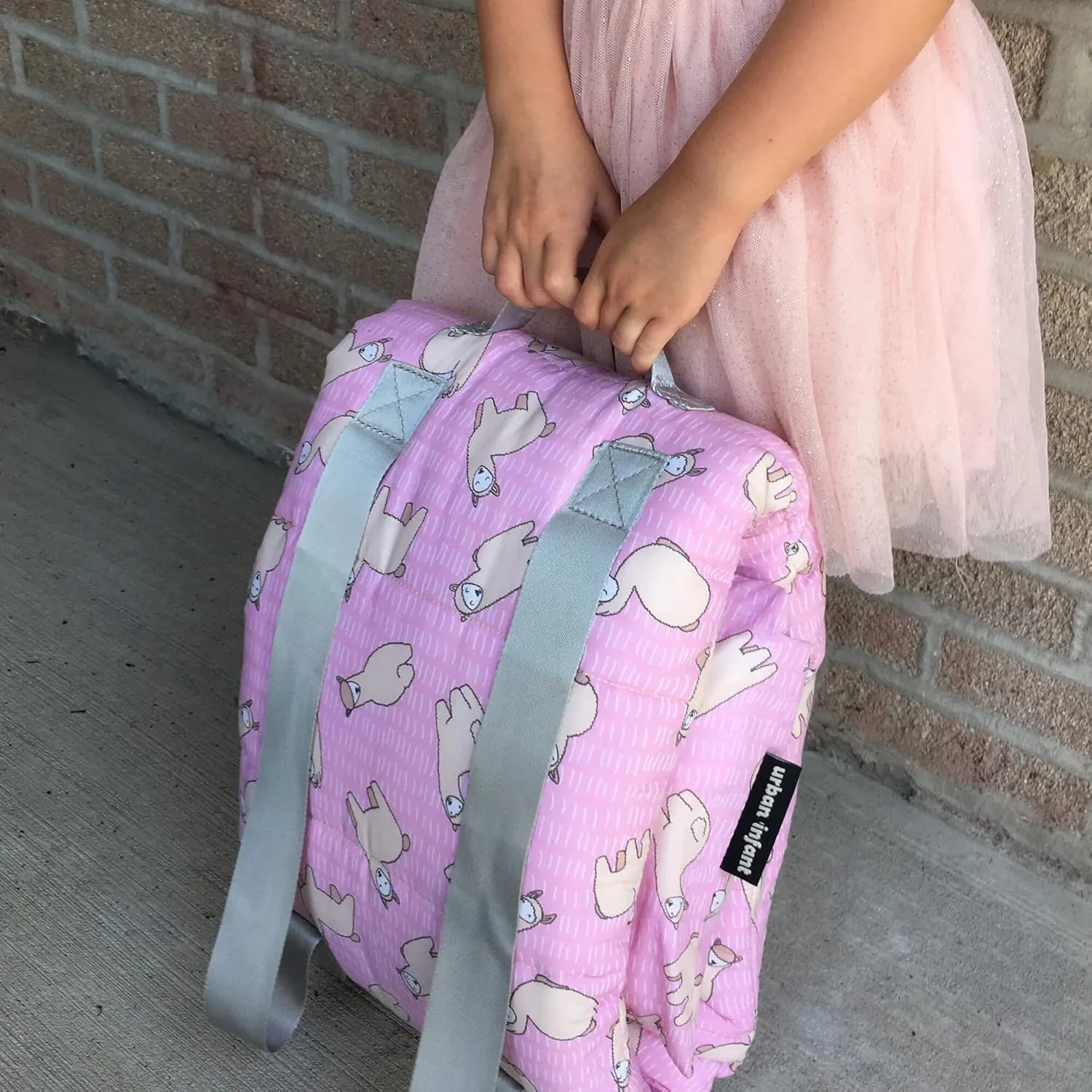 Bulkie Toddler Nap Mat - Sleep Mat for Kids Daycare and Preschool - Folds Up to Carry on Back - Dinosaurs