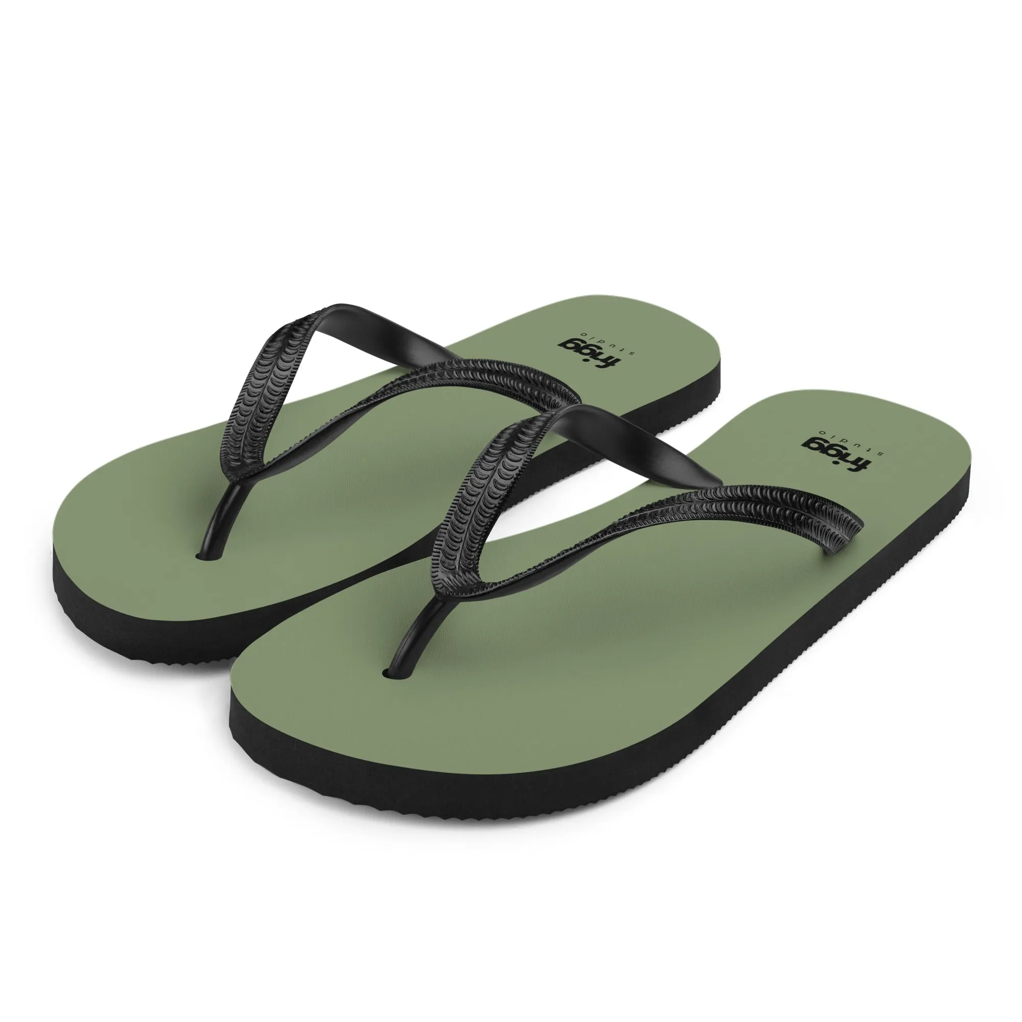 CAMOUFLAGE GREEN - FLIP-FLOPS