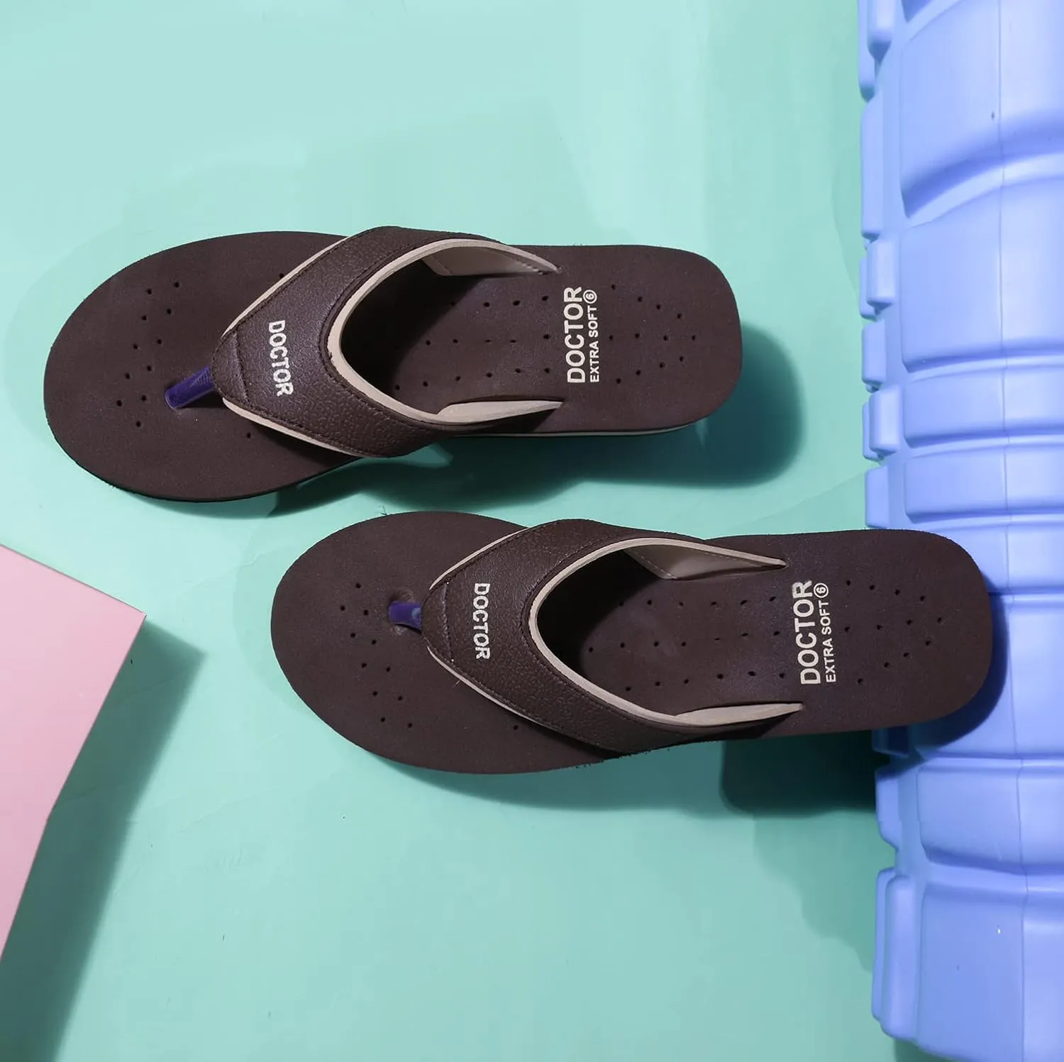 Care Diabetic Orthopedic Pregnancy Flat Super Comfort Dr Flipflops and House Slippers For Women's and Girl's D-18
