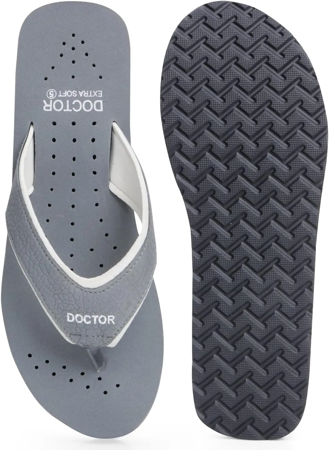 Care Diabetic Orthopedic Pregnancy Flat Super Comfort Dr Flipflops and House Slippers For Women's and Girl's D-18