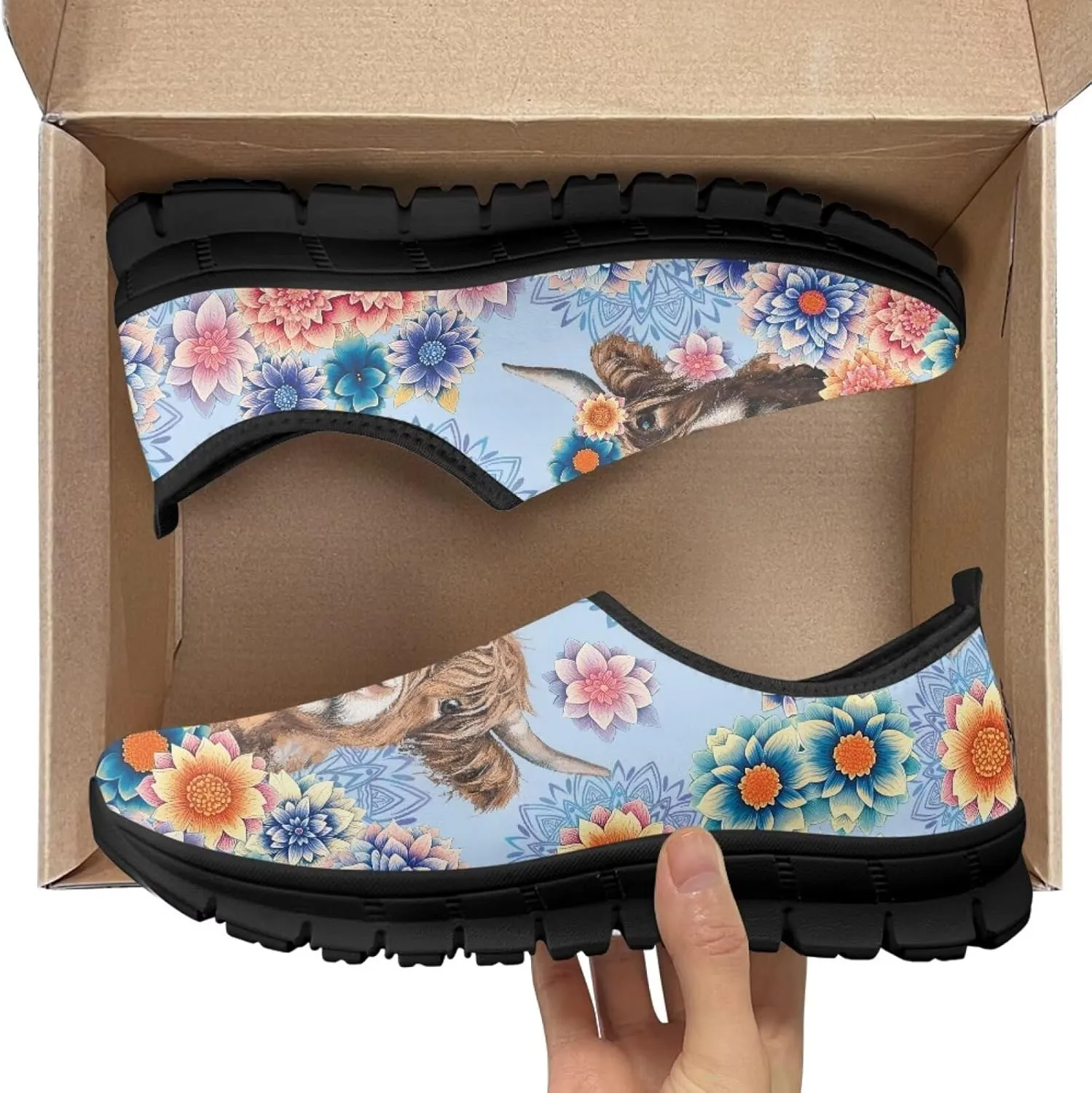 Casual Sneakers for Women Slip On Low Top Flat Walking Shoes Fashion Comfort Breathable Work Tennis Footwear