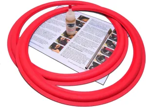 Cerwin Vega 15" Flat Attach Speaker Foam Surround Edge Repair Kit - 2 Speaker Kit - Compatible with Cerwin Vega D-9, DX-9, 152-WR, 15W-4, 15W-6, 154W, 154WT, 15W5, 215-R, 217-R, 316-R, Many More