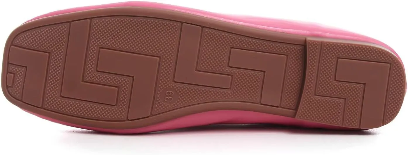 ChaiRong Zhou Women Square Toe Ballets Flats Comfort Slip On Walking Shoes for Driving