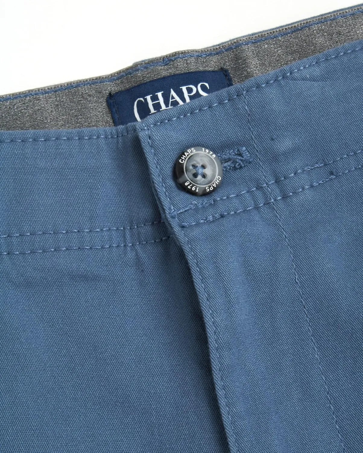 Chaps Men's Shorts - Classic Fit Khaki Shorts - Flat Front Above The Knee Shorts for Men (Size: 30-38)