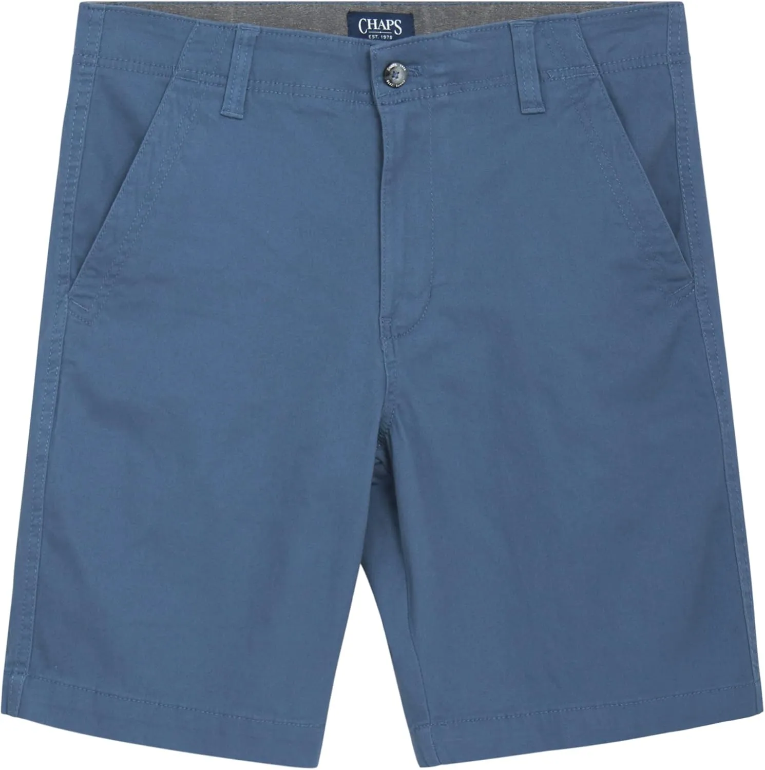 Chaps Men's Shorts - Classic Fit Khaki Shorts - Flat Front Above The Knee Shorts for Men (Size: 30-38)
