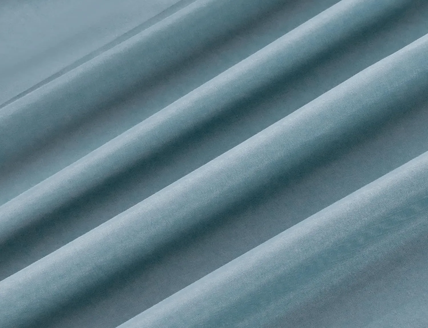 Chezmoi Collection 6-Piece China Blue Sheet Set California King - Extra Soft Breathable Brushed Microfiber Bed Sheets with 15" Deep Pocket & 4 Pillowcases