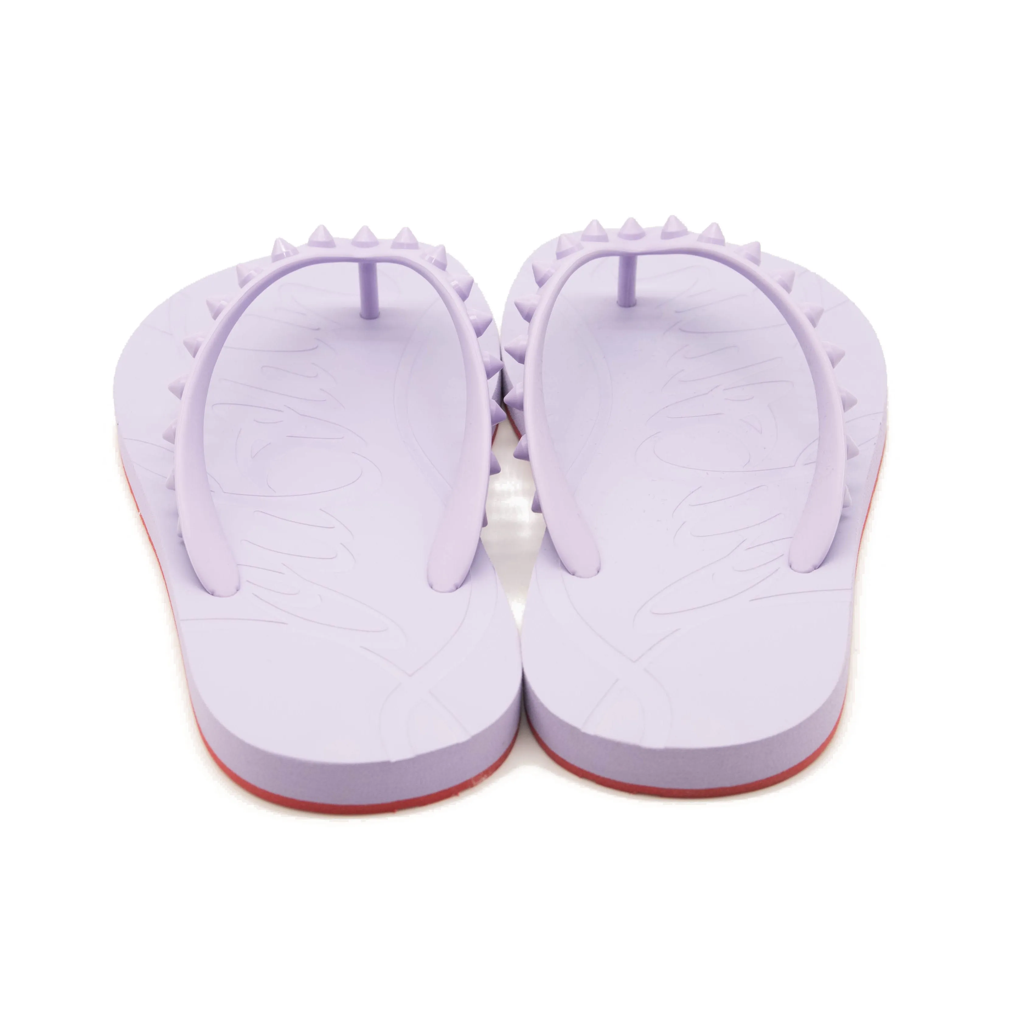 Christian Louboutin Loubi Flip Flop (Women) Lilac EU 39 US 9