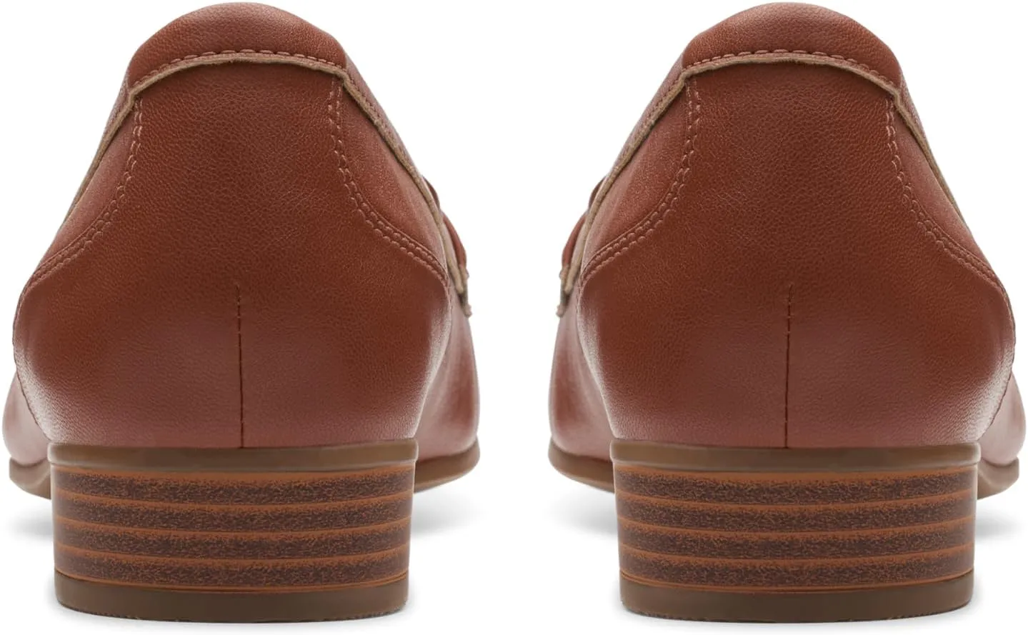 Clarks Womens Block Heel Loafers