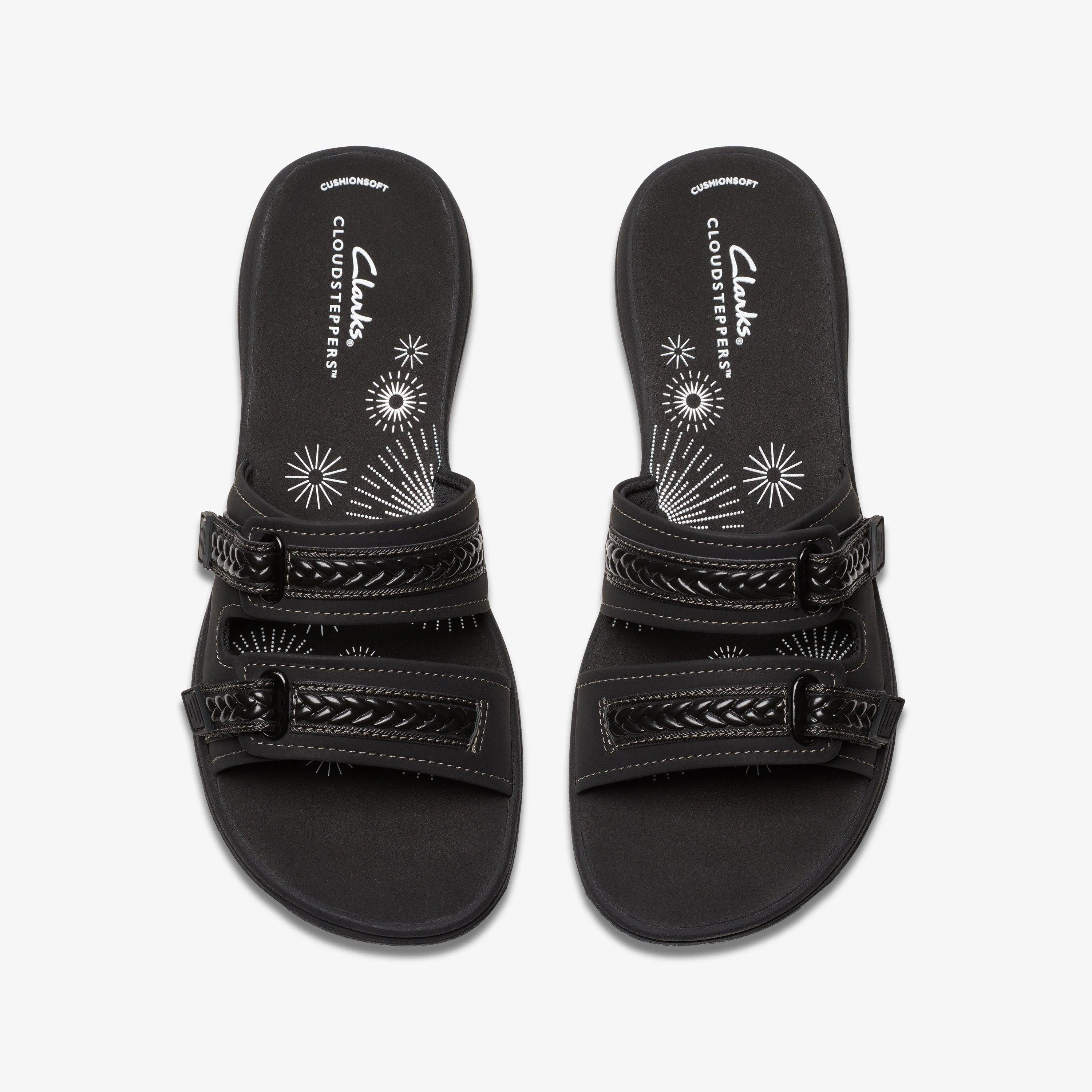 Clarks Women's BreezeLux Eve Black/Black 26181836