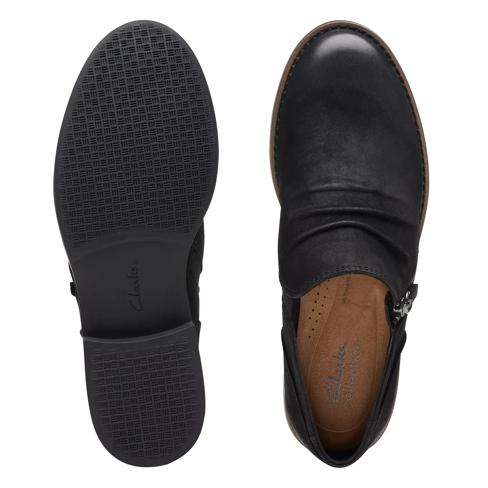 Clarks Women's Camzin Pace Black Nubuck 26174154