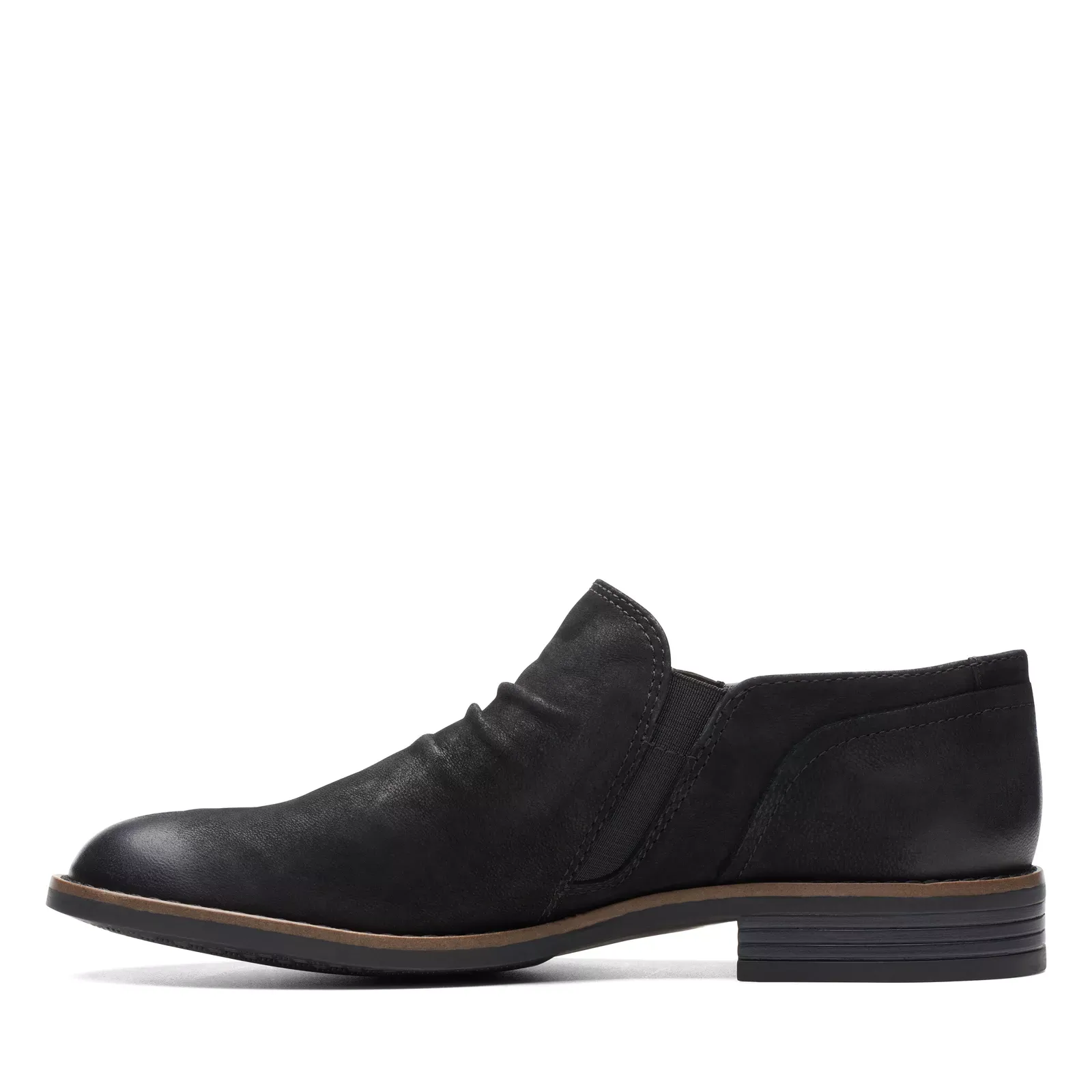 Clarks Women's Camzin Pace Black Nubuck 26174154