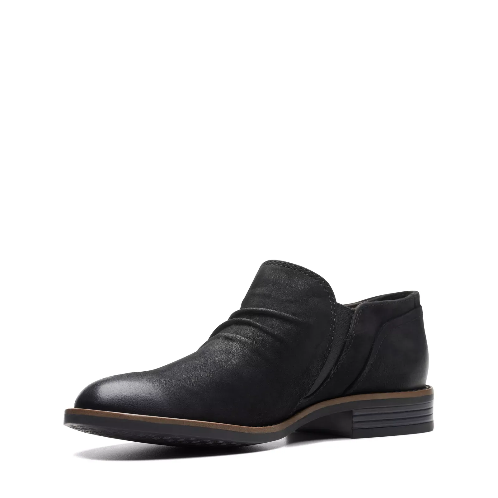 Clarks Women's Camzin Pace Black Nubuck 26174154